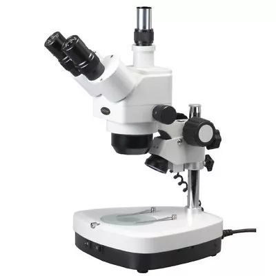 Buy AmScope 10X-40X Student Trinocular Stereo Zoom Microscope • 377.39$