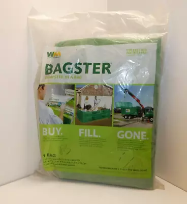 Buy NEW WM BAGSTER Dumpster In A Bag (Holds Up To 3,300 Lb.) 3 Cubic Yards • 18.99$