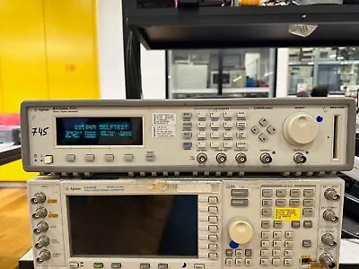 Buy Agilent 81104A 80 MHz Dual Channel Pattern Generator 2x 81105A With Limitation!! • 1,200$