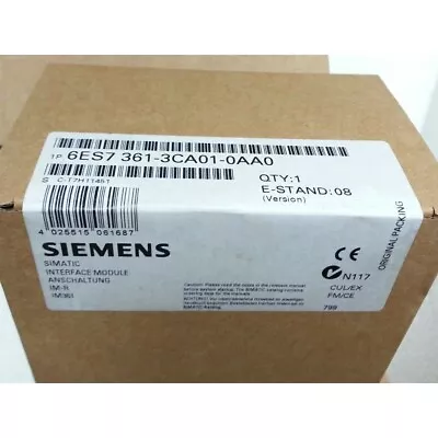 Buy New Siemens S7-300, Connection IM 361 6ES7361-3CA01-0AA0 6ES7 361-3CA01-0AA0 • 146.76$