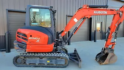 Buy 2018 Kubota KX040-4 Excavator • 12,700$