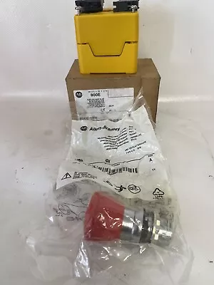 Buy ALLEN BRADLEY E-STOP 800ES PUSH PULL WITH ENCLOSURE 800E-1PY New With Box • 105$