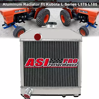 Buy Aluminum Radiator Fit Kubota L Series L175 L185 L1500 L1501  L1801 15221-72060 • 104.99$