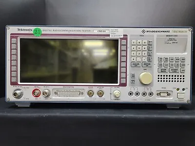 Buy TEKTRONIX Rohde & Schwarz CMD80: Digital Radiocommunication Tester, As-Is (011) • 600$
