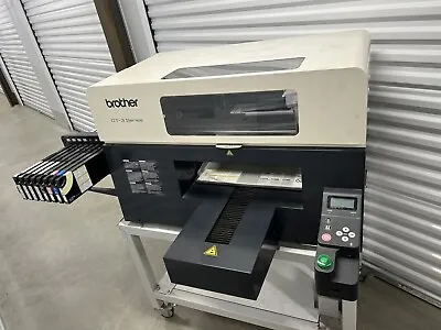 Buy Brother GT-3 GT381-Direct To Garment Printer EXCELLENT CONDITION / Moving Table • 4,800$