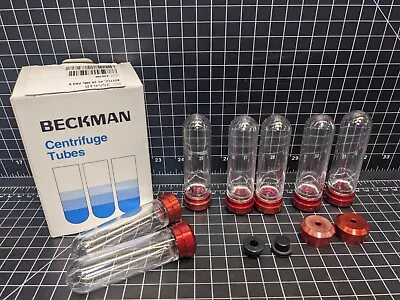 Buy Beckman 335618 Centrifuge Bottles Tubes Adapters Rotor 70 Ti 50.2 337922 337901 • 375$