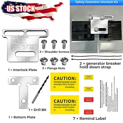 Buy 100-200amp Generator Interlock Kit For Siemens,Murry Challenger /ITE Sub Panels • 45.99$