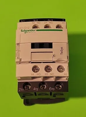 Buy Schneider Electric Contactor LC1D12G7 Rated At 7.5HP/480V 25A, 120V Coil. New • 72.50$