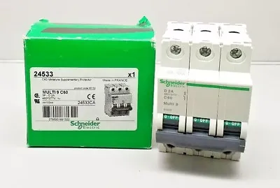 Buy New Schneider Electric 24533 C60 Supplementary Protector Square D Telemecanique • 39.99$