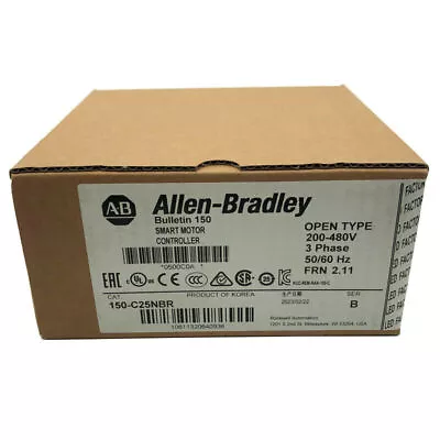 Buy New Sealed Allen-Bradley 150-C25NBR SMC-3 25A Smart Motor Controller 150 C25NBR • 472$