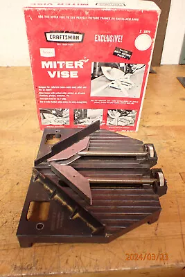 Buy Vintage Craftsman Radial Arm Saw Miter Vise Woodworking Tool • 27.50$