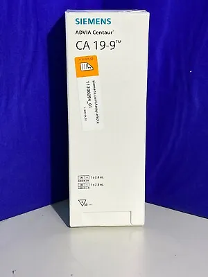 Buy Siemens Centaur CA 19-9 With Calibrator (50 Tests) • 189$