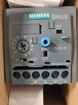 Buy Siemens-3rb3036-1uw1 Relay • 2,200$