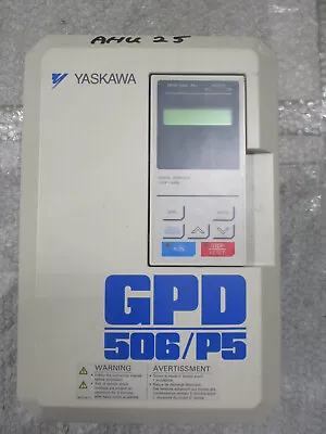 Buy Yaskawa CIMR-P5M55P5 GPD 506/P5 AC Drive 500-600VAC 11A Spec 55P51F *TESTED* • 1,299$