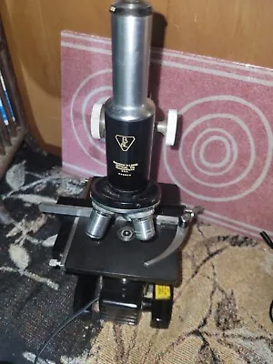 Buy Vtg Bausch & Lomb Microscope KD4654 Tested And Working! • 40$