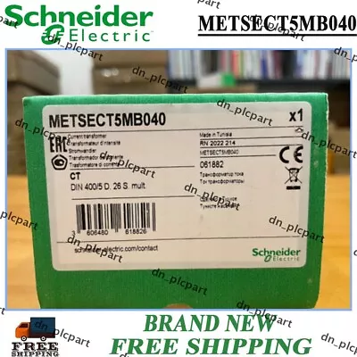Buy SCHNEIDER ELECTRIC Current Transformer  METSECT5MB040 NEW IN BOX FREE SHIPPING • 118.66$