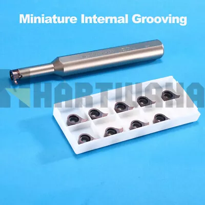 Buy Lathe Internal Grooving & Cut Off Boring Bar Insert 1.5mm Wide For Small Hole • 58.90$