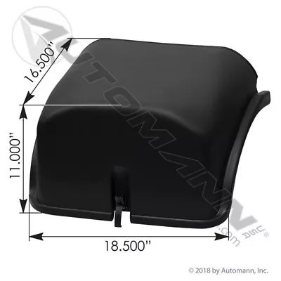 Buy Battery Box Cover Rounded Compatible With Freightliner M2 Trucks 564.46539 • 139.95$