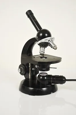 Buy Carl Zeiss Monocular Microscope W/3.2x 10x, 40x Objectives • 40$