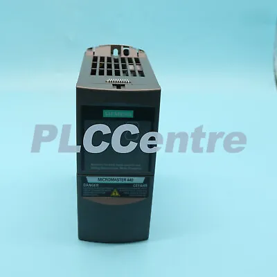 Buy 1PC Used Siemens Micromaster 440 6SE6440-2UD17-5AA1 Motor:0.75KW Input:380-480V • 415.20$