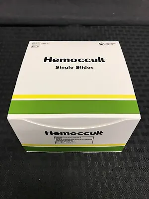 Buy (100/Pk) BECKMANN COULTER Hemoccult Occult Blood Single Slide Test System 60151 • 57.74$