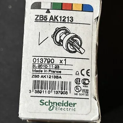 Buy SCHNEIDER ELECTRIC ZB5 AK1213 Selector Switch Operator (SP96) • 15$