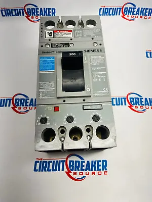 Buy SIEMENS FXD63B200 3 Pole 200 AMP FXD6-A SENTRON Circuit Breaker • 450$