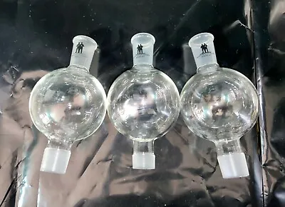 Buy Three (3) 250mL Kugelrohr Single Bulb Distilling Glass Ball Tube (Various Fits) • 60$