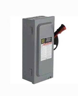 Buy Square D Heavy Duty Safety Switch Amps 200 600VAC Schneider B-40274 Electric NEW • 950$