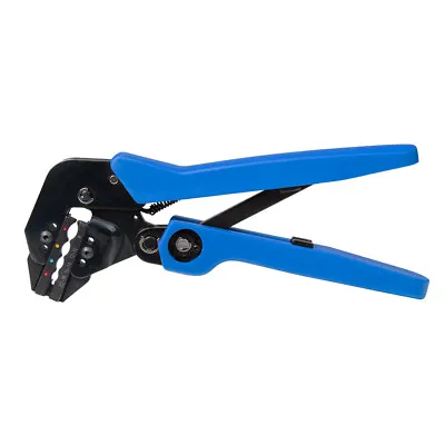 Buy Ancor 703015 Ratcheting Crimper - Angled 22-8 AWG Single Crimp Tool • 70.08$