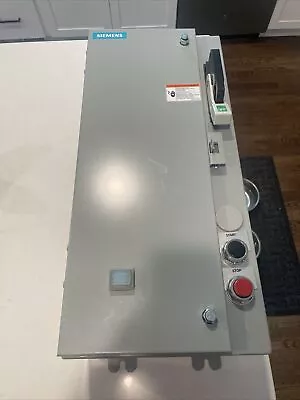 Buy New Siemens 17CUC92NF11 Fusible Combo Starter Panel ESP200 SZ0 Control Panel • 1,450$