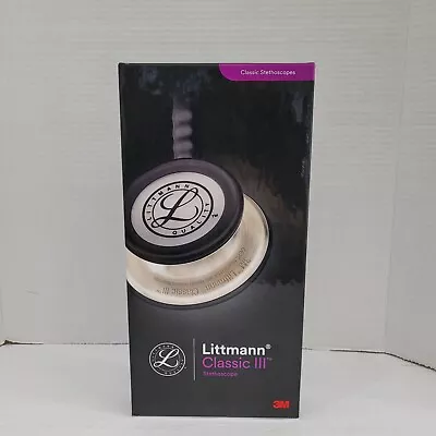 Buy LITTMAN CLASSIC III STETHOSCOPE BY 3M REF NUMBER 5648 New In Box Raspberry Color • 104.99$