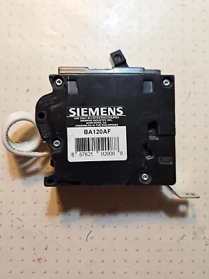 Buy Siemens #ba120af (afci) 1pl-20a, Cir Breaker/free Shipping • 24$