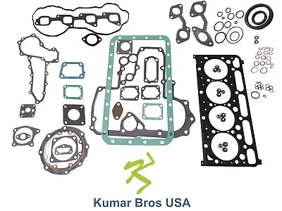 Buy New Kumar Bros USA Full Gasket Set FITS BOBCAT 341 “KUBOTA V2403-M-DI  • 104.99$