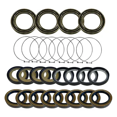 Buy 2.5 Ton Rockwell (2) Steer Axle Boot And Seal Kit, M35 M35A1 M35A2 • 278.99$