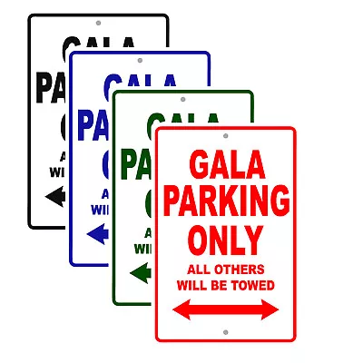 Buy Gala Parking Only Boat Ship Yacht Marina Lake Dock Reserved Aluminum Metal Sign • 12.99$