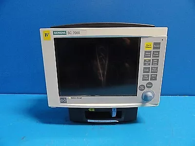 Buy 2000 Siemens SC 7000 Monitor W/ Docking Station (No Power Supply No Leads)~16326 • 206.99$