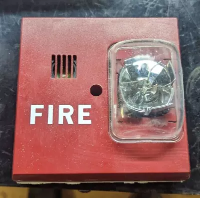 Buy Vintage Faraday Siemens 2834 Fire Alarm Horn/Strobe Pre-owned • 11.99$