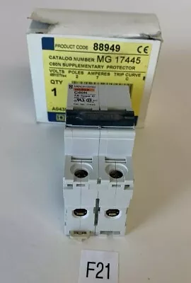 Buy Schneider Electric Mg 17445 2 Pole 7a Type C 480 Vac 88949 (new In Box) • 20$