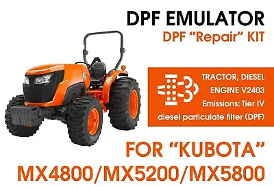 Buy DPF Repair Kit For  Kubota  MX4800/MX5200/MX5800/MX6000 • 1,200$