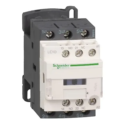 Buy LC1D12M7, Schneider Electric, Tesys D Iec Contactor, 12 A, 3 7.5 Hp At 480 Vac • 94.13$