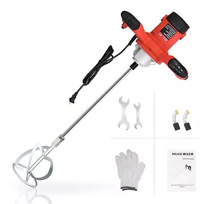 Buy Portable Electric Concrete Cement Mixer Mortar Handheld 6 Speed For Mixing • 65.24$