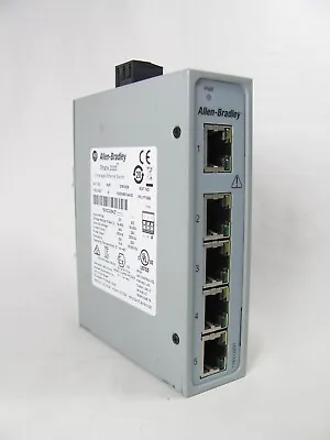 Buy Allen Bradley, Stratix 2000, Unmanaged Ethernet Switch, 1783-US5T, SER A, Nice! • 59.95$