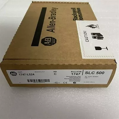 Buy New Sealed Allen Bradley 1747-L524 SER C SLC 500 CPU Processor Unit Module PLC • 220$
