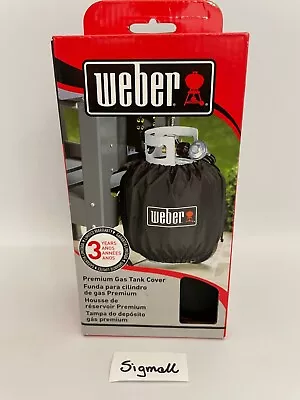 Buy Weber 20 Lbs Liquid Propane Tank Cover Breathable Weather Resistant W Drawstring • 9.99$