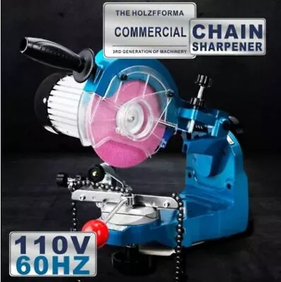 Buy US CA 110V 230W Electric Chainsaw Chain Sharpener Grinder With 2 Grinding Wheels • 108.99$