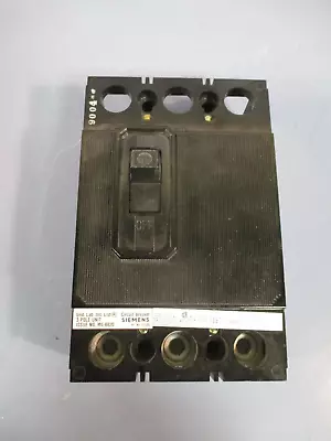 Buy Siemens 175 Amp Circuit Breaker 3 Pole 240V ITE Molded Case 3 Phase QJ23B175 • 174.99$