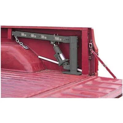 Buy Pickup Truck Bed Crane 1/2 Ton Capacity Lifts Folds Away Locks In 4 Positions • 158.58$