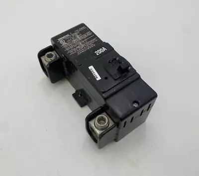 Buy Siemens EQ8695 Circuit Breaker 200A 2P 120/240V 1PH EQ 22kA 200 Amp 2 Pole • 60$