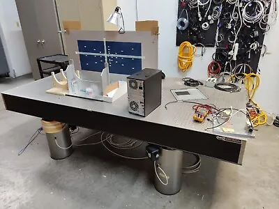 Buy Optical Pneumatic Isolation Table 4 Ft X 8 Ft W/ 1/4-20 Mounting Holes • 3,000$